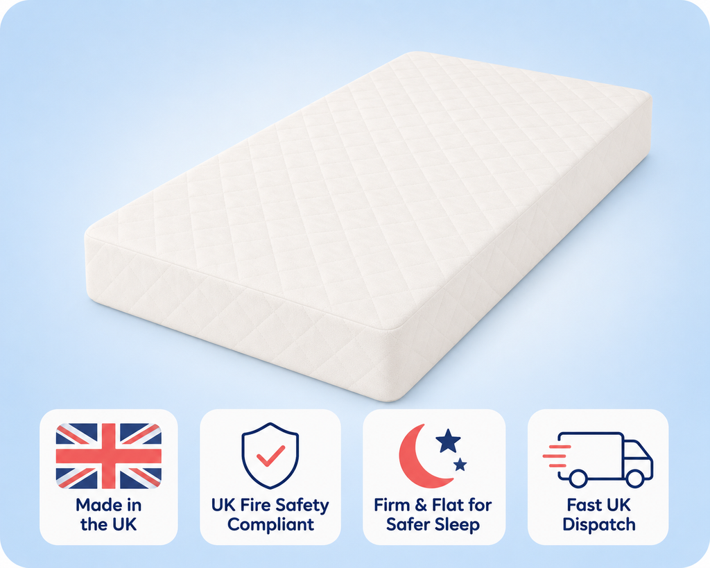 Baby Cot Bed Mattress — 120×60, 140×70 & 160×70cm