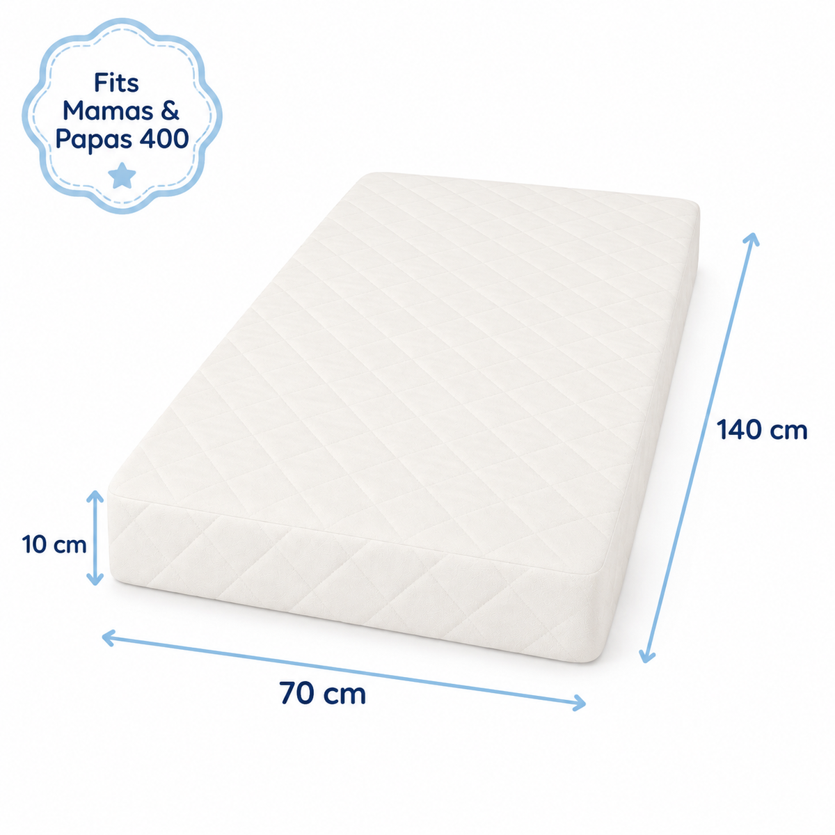 Baby Cot Bed Mattress — 120×60, 140×70 & 160×70cm